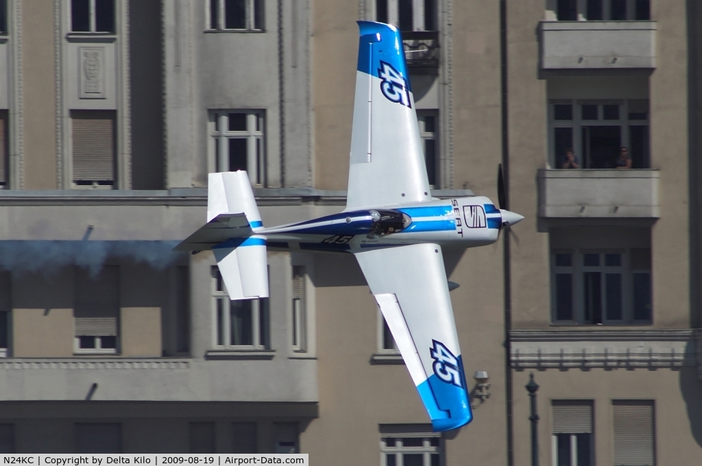 N24KC, 2001 Zivko Edge 540A C/N 0029A, Red Bull Air Race Budapest Glenn Dell