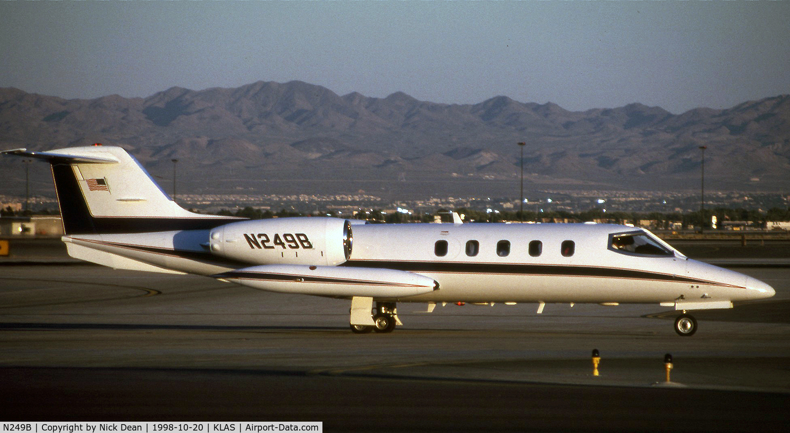 N249B, 1979 Learjet 35A C/N 35A-240, KLAS