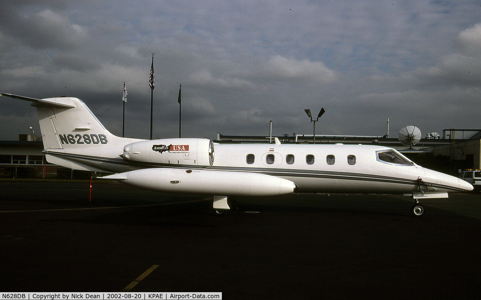 N628DB, 1979 Gates Learjet Corp. 35A C/N 246, KPAE