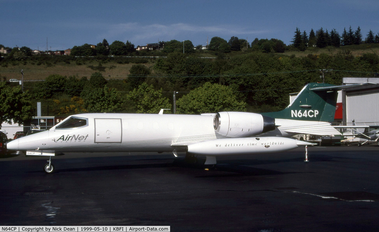 N64CP, 1979 Gates Learjet 35A C/N 264, KBFI