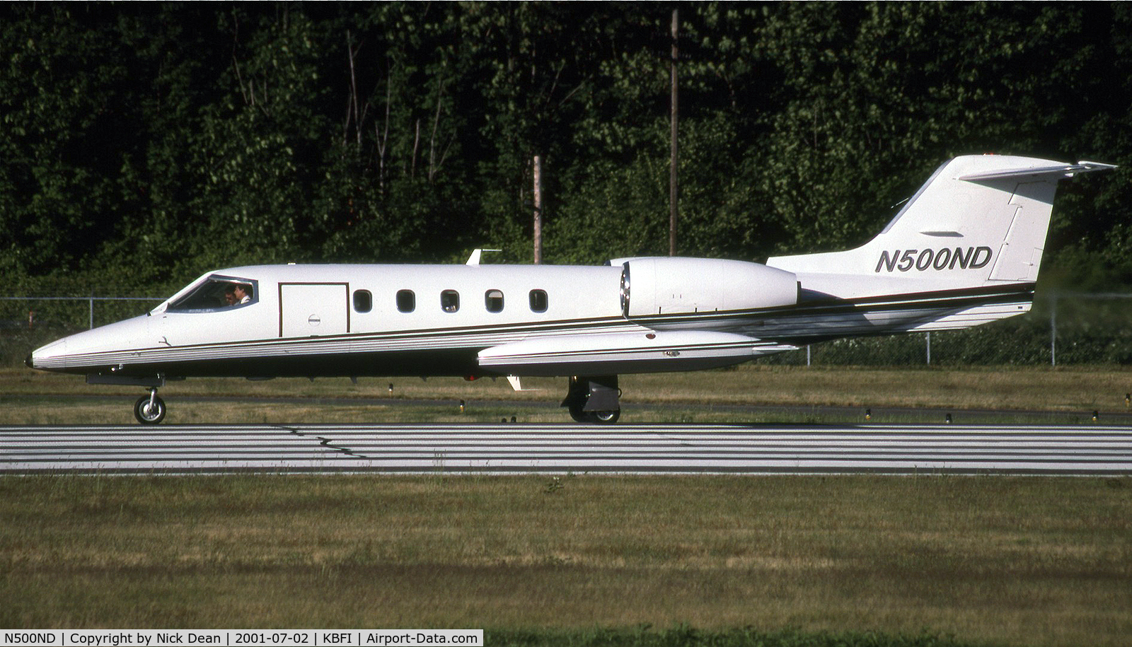 N500ND, Gates Learjet Corp. 35A C/N 351, KBFI