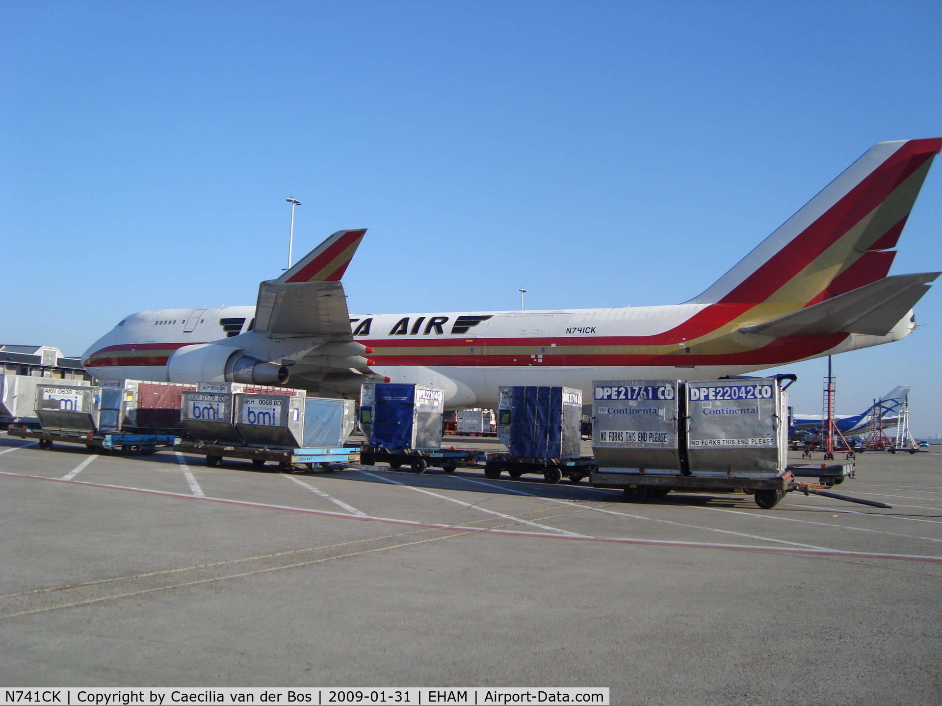 N741CK, 1989 Boeing 747-4H6 C/N 24315, Kalitta Air