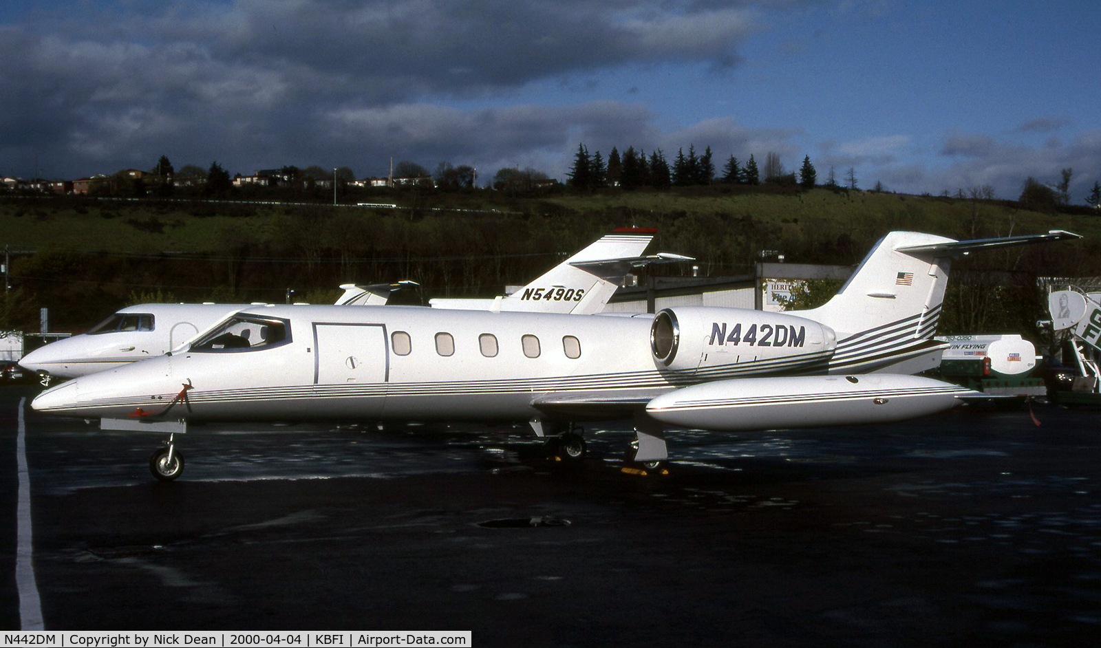 N442DM, 1981 Learjet 35A C/N 35A-405, KBFI