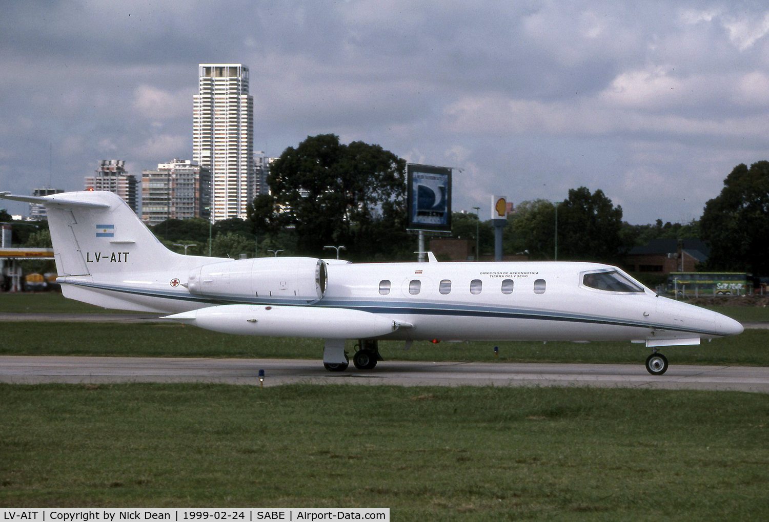 LV-AIT, 1983 Learjet 35A C/N 35A-408, SABE