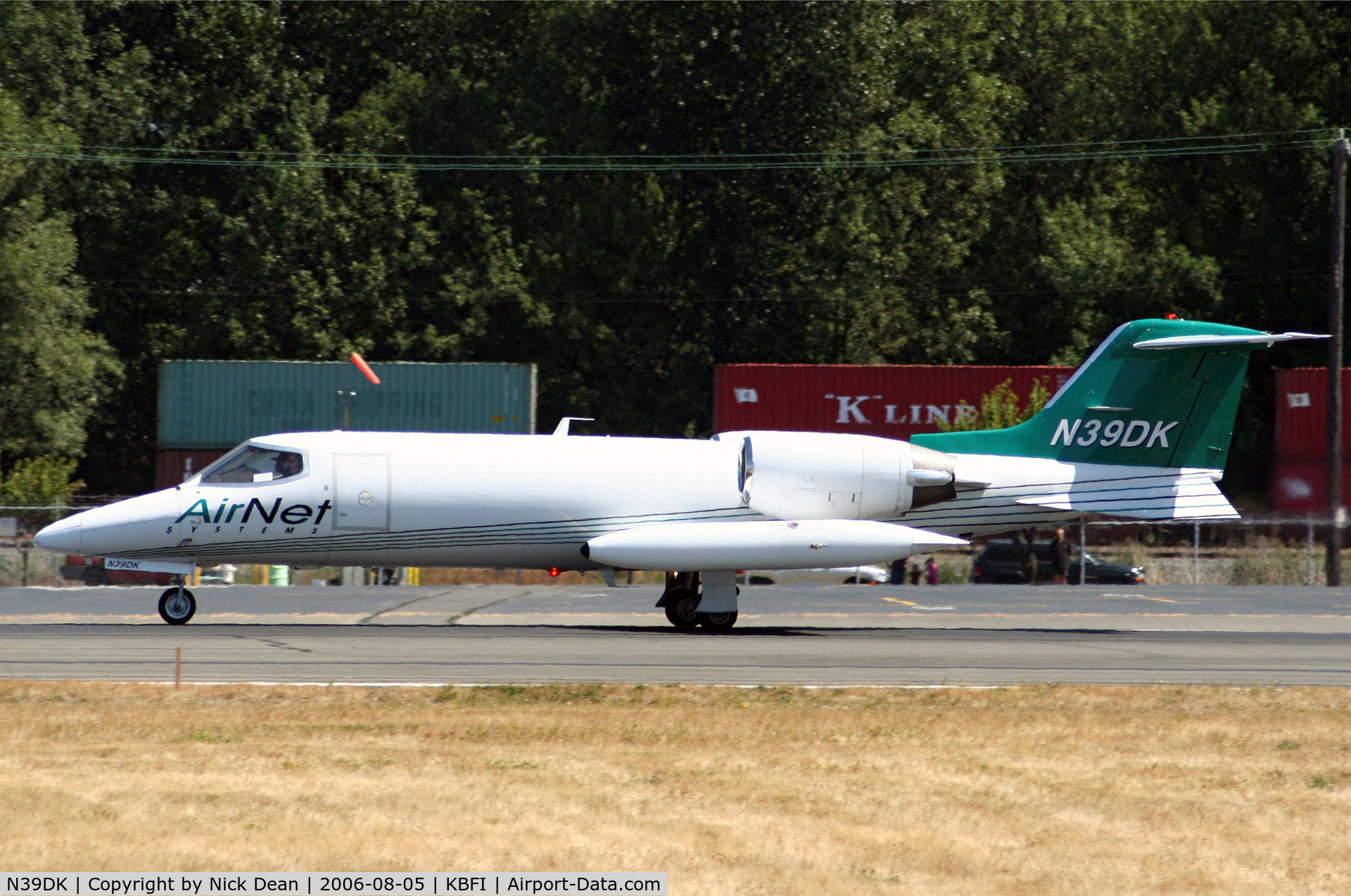 N39DK, 1982 Gates Learjet 35A C/N 480, KBFI