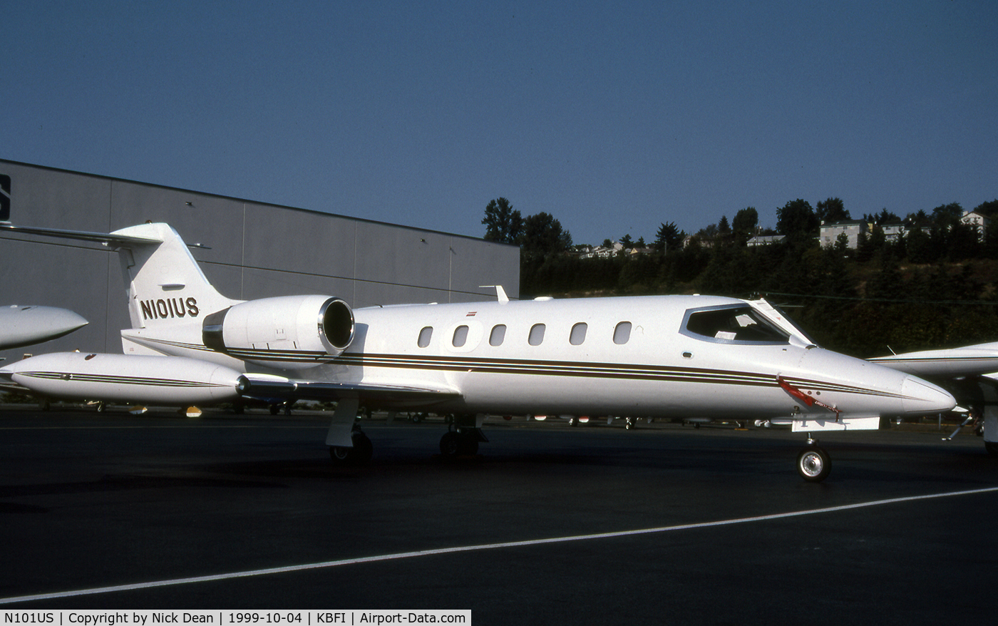 N101US, 1983 Learjet 35A C/N 35A-500, KBFI