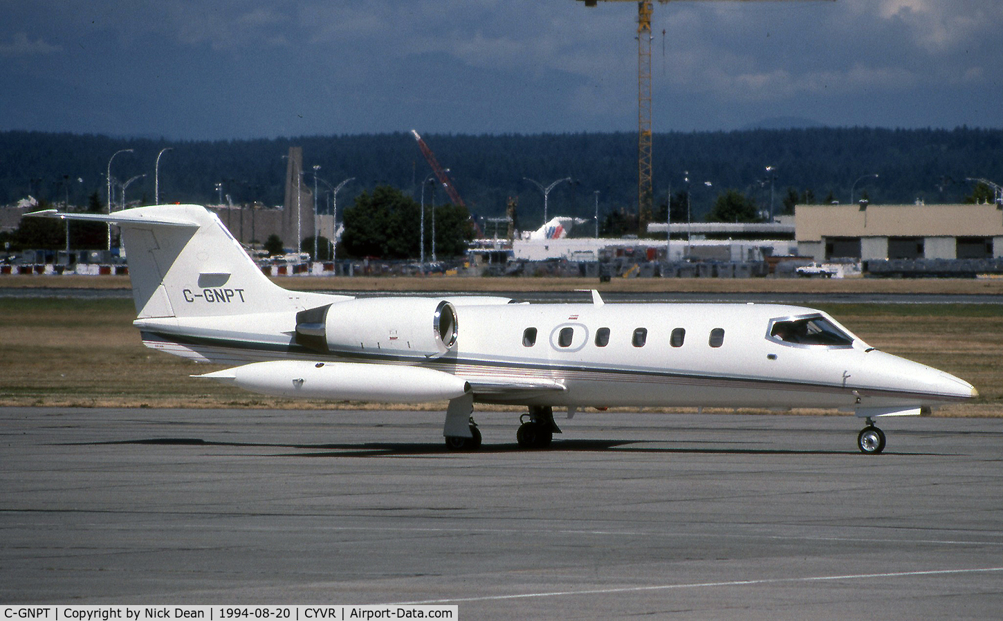 C-GNPT, 1987 Learjet 35A C/N 35A-626, CYVR