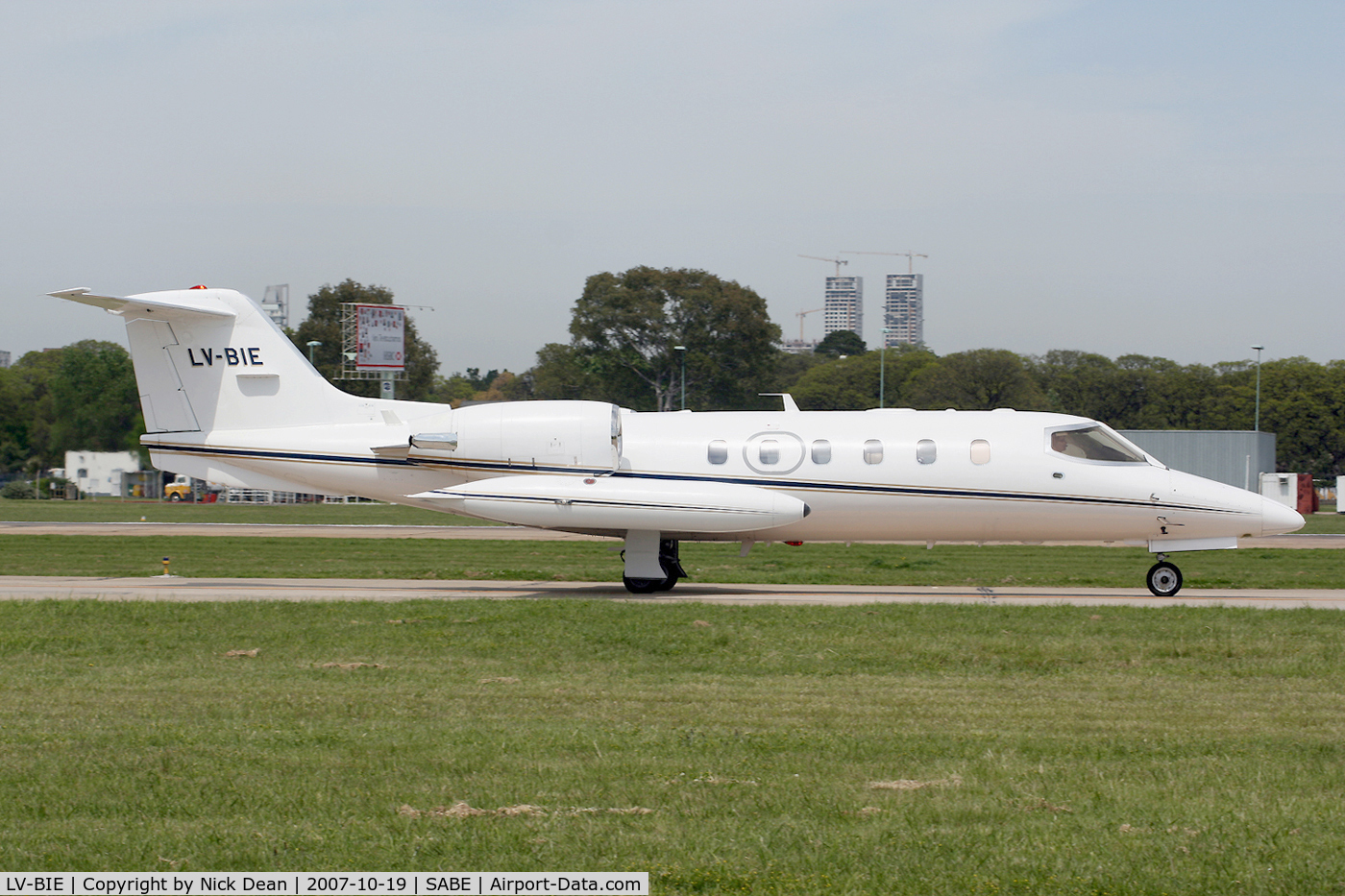 LV-BIE, 1992 Learjet 35A C/N 35A-674, SABE