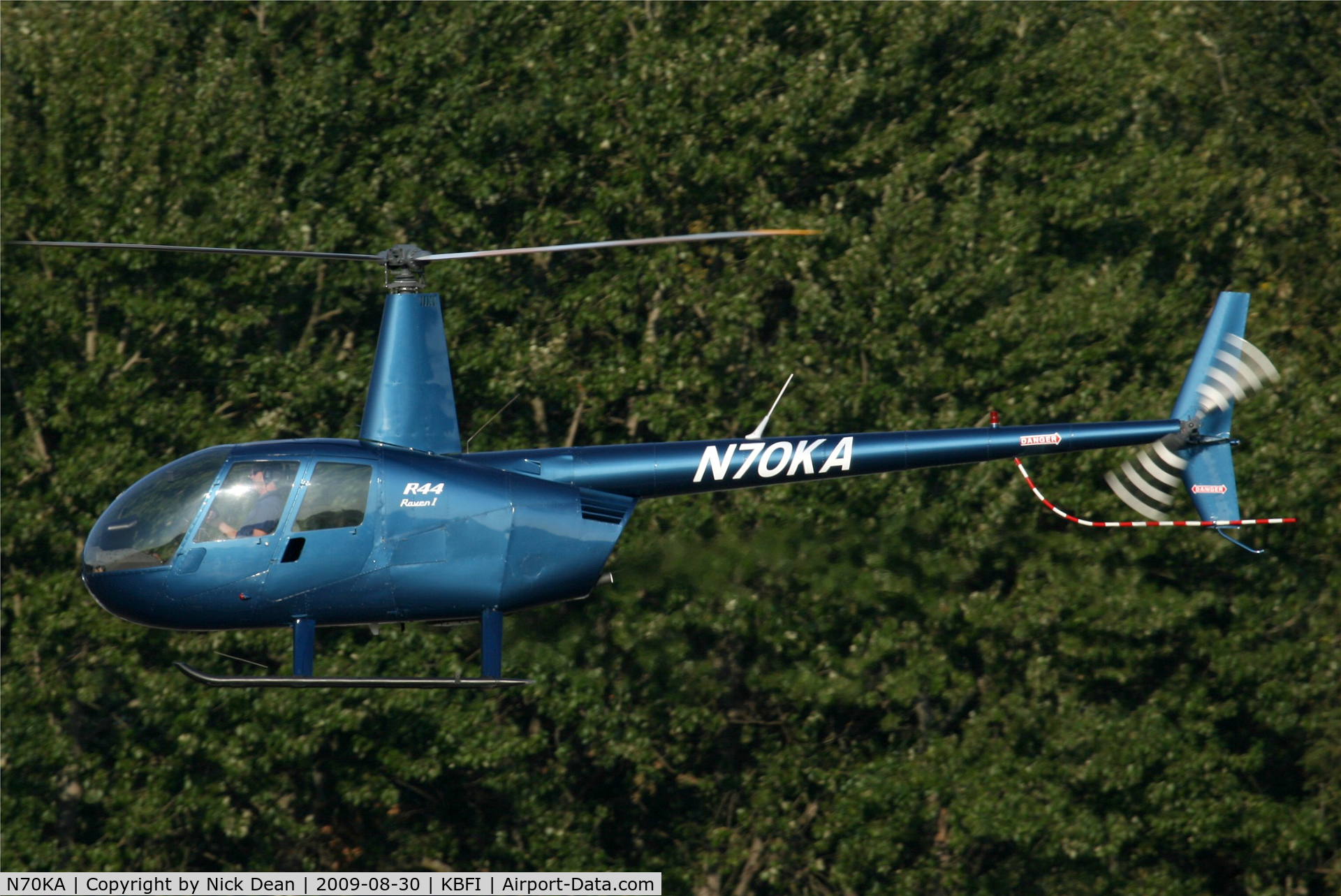 N70KA, 2001 Robinson R44 C/N 1058, KBFI