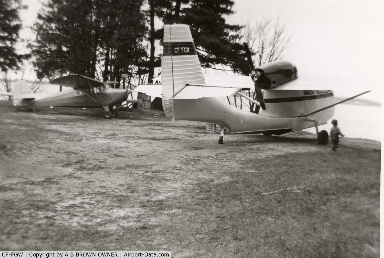 CF-FGW, 1947 Republic RC-3 Seabee C/N 417, CF-FGW PEMBROKE AIR SEVICES 1956