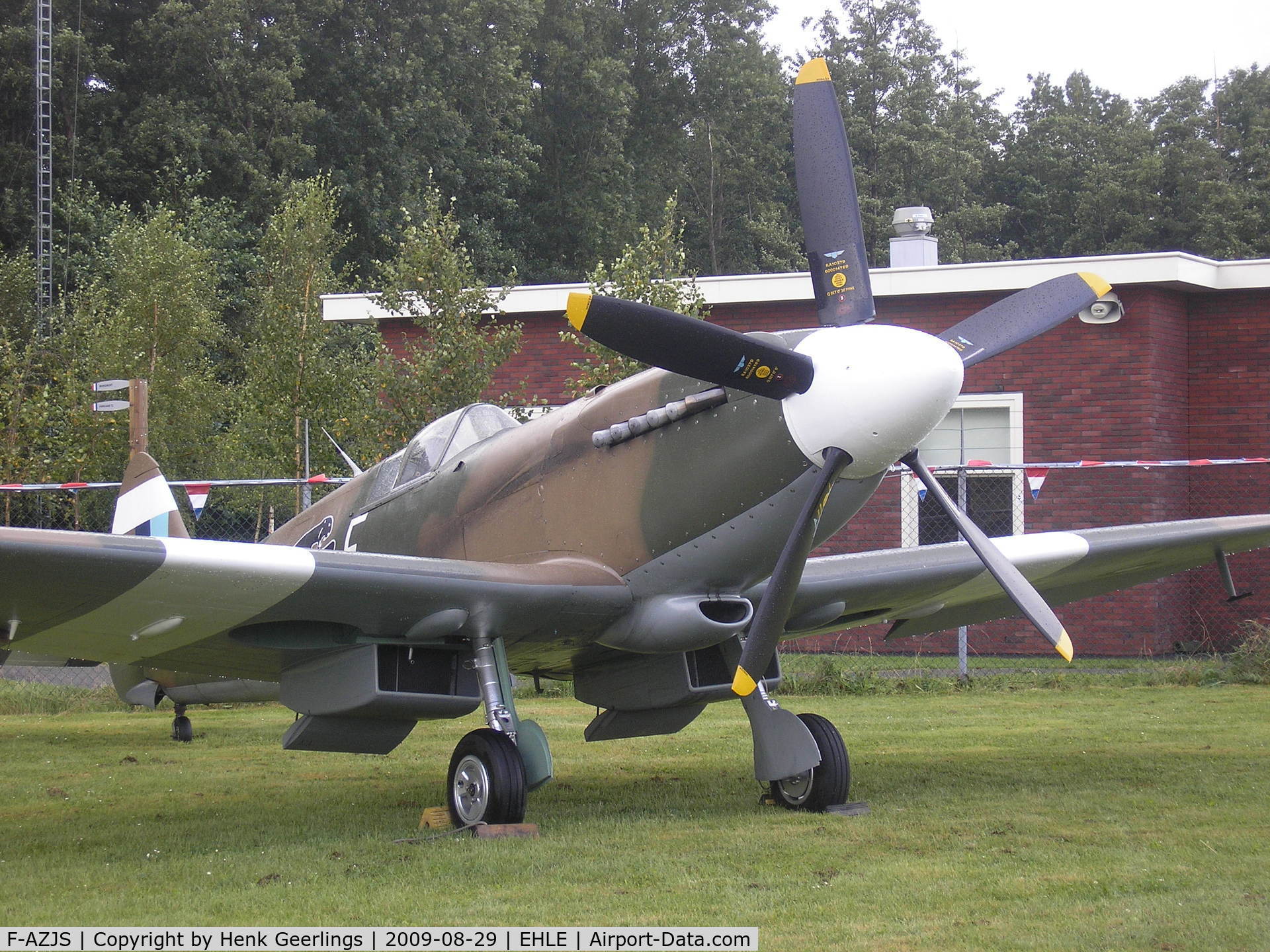 F-AZJS, 1944 Supermarine 389 Spitfire PR.XIX C/N 6S/585110, Fly In,  Aviodrome Aviation Museum - Lelystad Airport