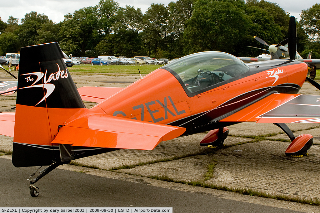 G-ZEXL, 2006 Extra EA-300L C/N 1225, At Dunsfold W&W 2009