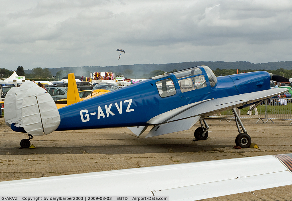 G-AKVZ, 1945 Miles M38 Messenger 4B C/N 6352, Dunsfold W&W 2009