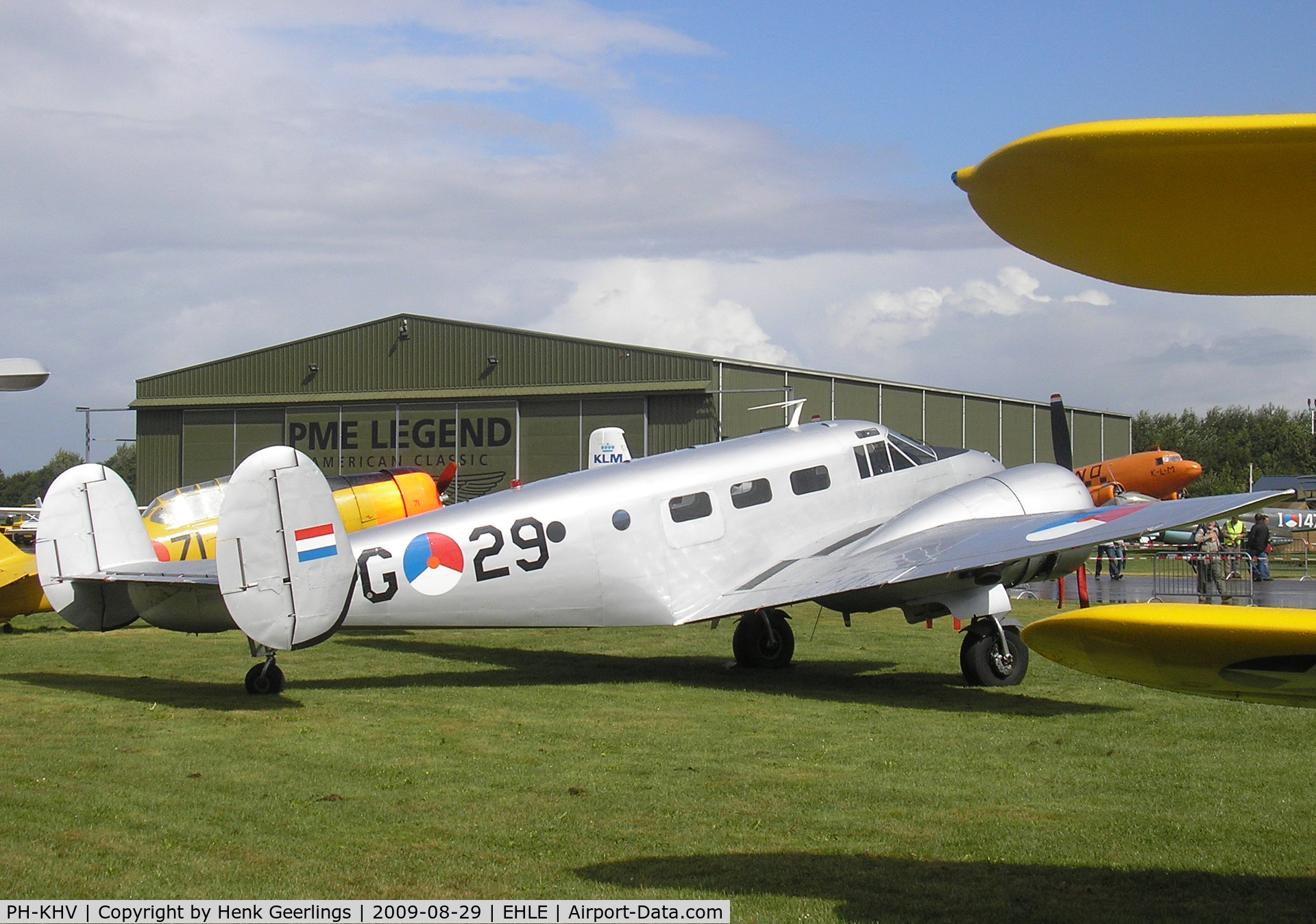 PH-KHV, 1952 Beech Expeditor 3NM (D18S) C/N A-904/CA-254, Fly In,  Aviodrome Aviation Museum - Lelystad Airport