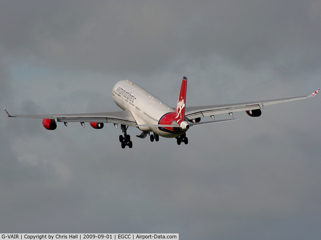 G-VAIR, 1997 Airbus A340-313 C/N 164, Virgin Atlantic Airways