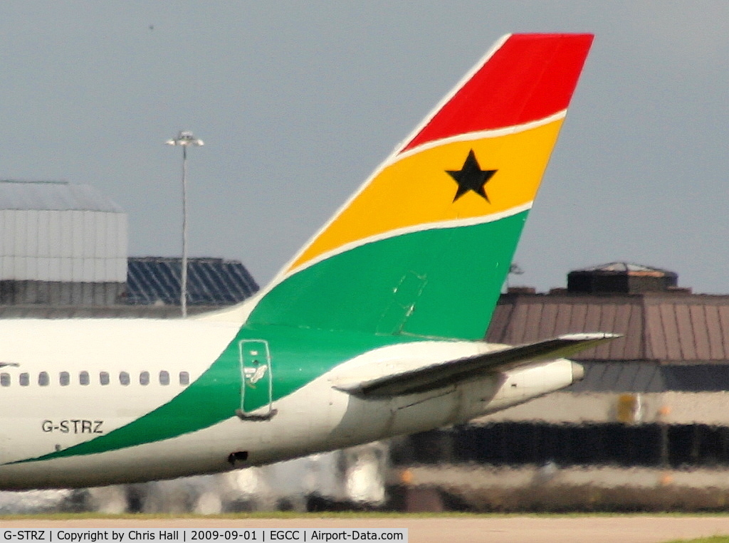 G-STRZ, 1997 Boeing 757-258 C/N 27622, Ghana International Airlines leased from Astraeus Airlines