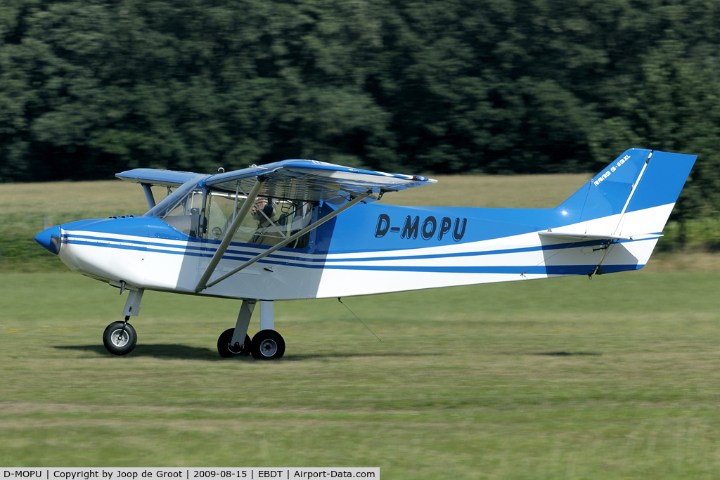D-MOPU, Rans S-6SXL Coyote II C/N 0396956, arrival on the old timer fly in.