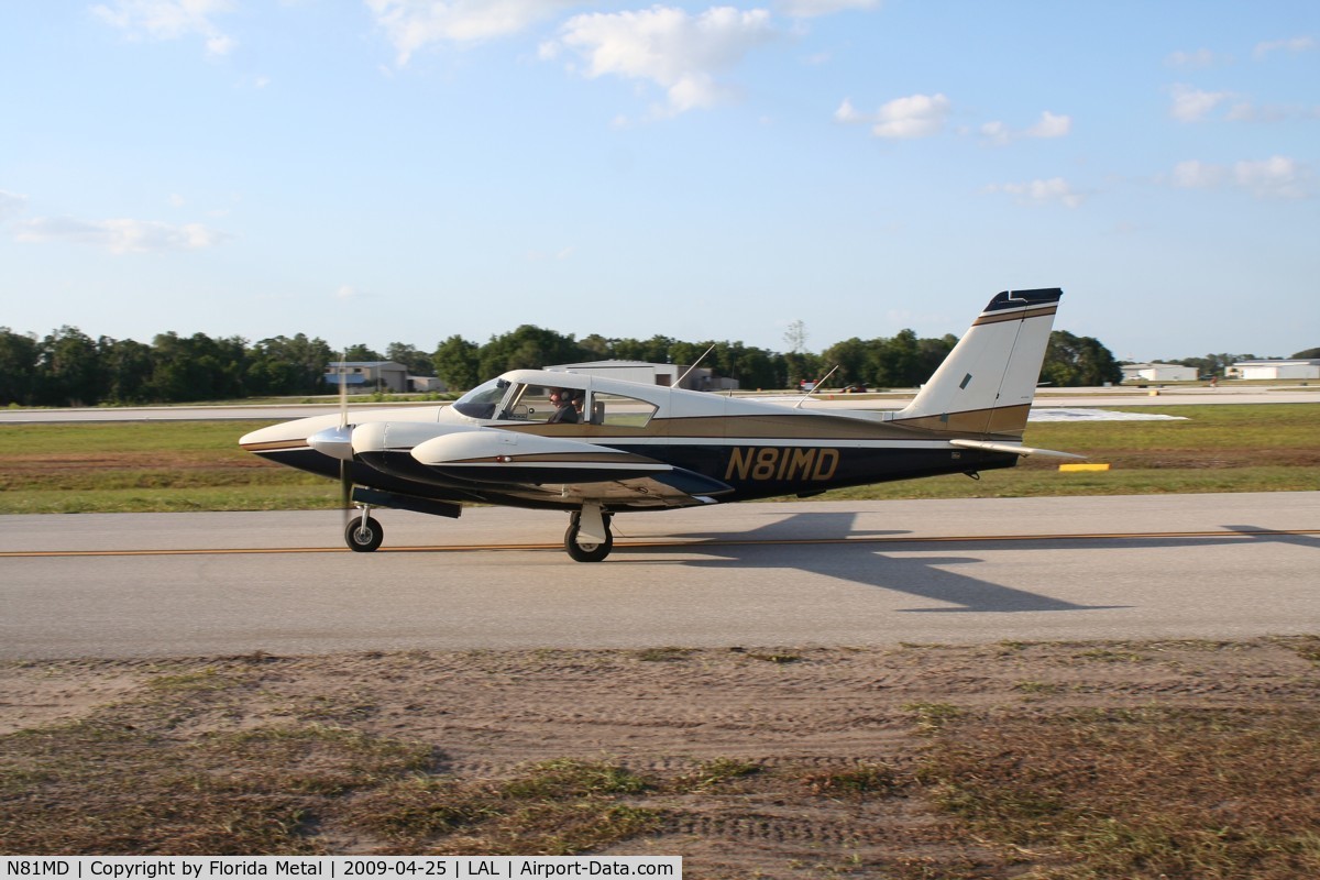 N81MD, 1964 Piper PA-30 Twin Comanche C/N 30-512, Piper PA-30