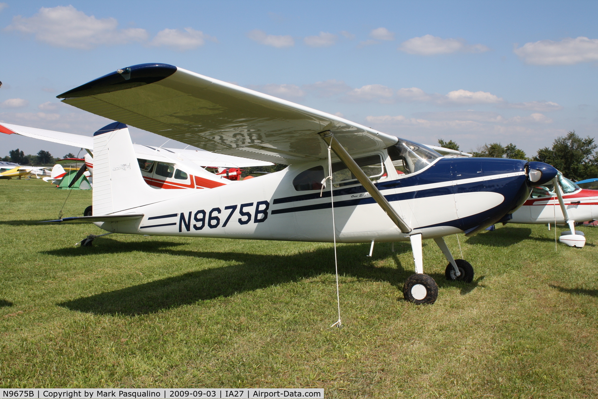 N9675B, 1957 Cessna 180A C/N 32972, Cessna 180A