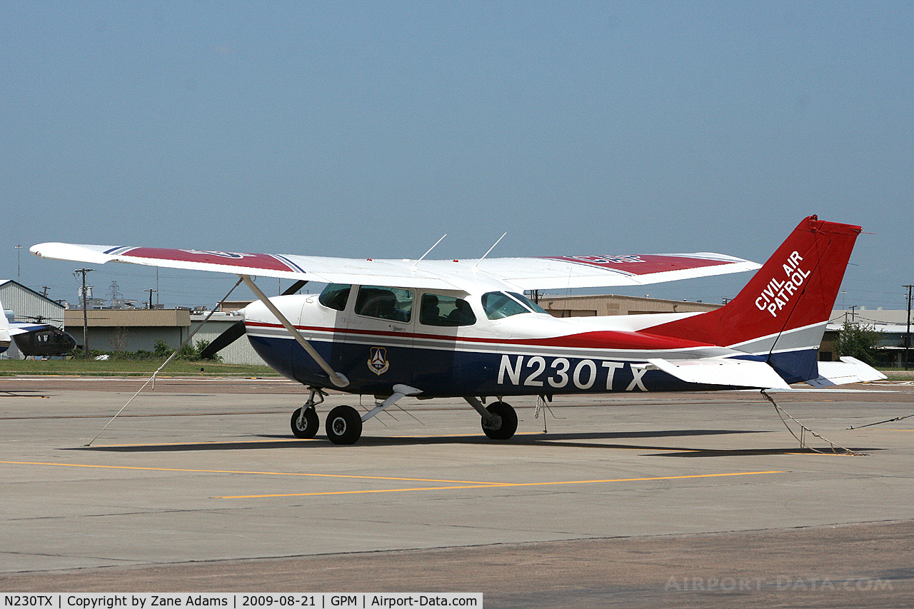 N230TX, 1984 Cessna 172P C/N 17276171, Civil Air Patrol at Grand Prairie Municipal