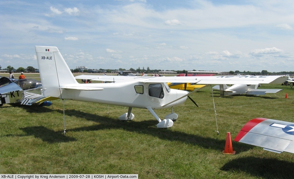 XB-ALE, Ultravia Pelican Sport 600 C/N 0000, EAA Airventure 2009