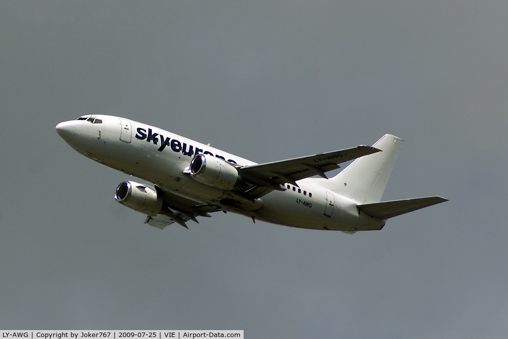 LY-AWG, 1993 Boeing 737-522 C/N 26700, SkyEurope Airlines Boeing 737-522