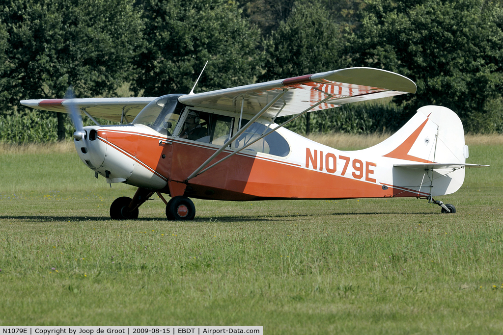 N1079E, 1959 Aeronca 7AC Champion C/N 7AC-4632, arrival at Diest