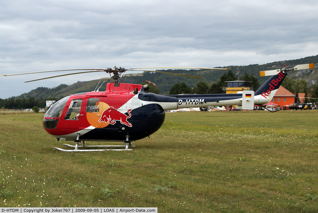 D-HTDM, MBB Bo-105CB-4 C/N S-140, Flying Bulls Eurocopter BO-105CBS-4