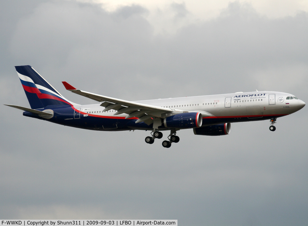 F-WWKD, 2009 Airbus A330-243 C/N 1047, C/n 1047 - To be VQ-BBG