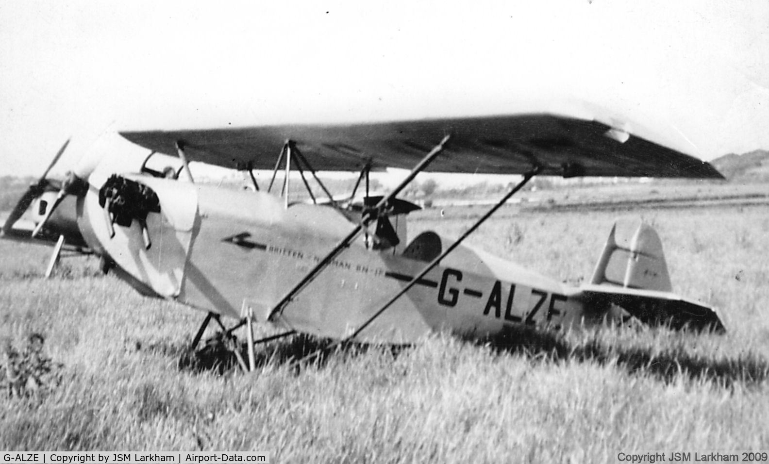 G-ALZE, 1951 Britten-Norman BN-1F Finibee C/N 1, BN1F