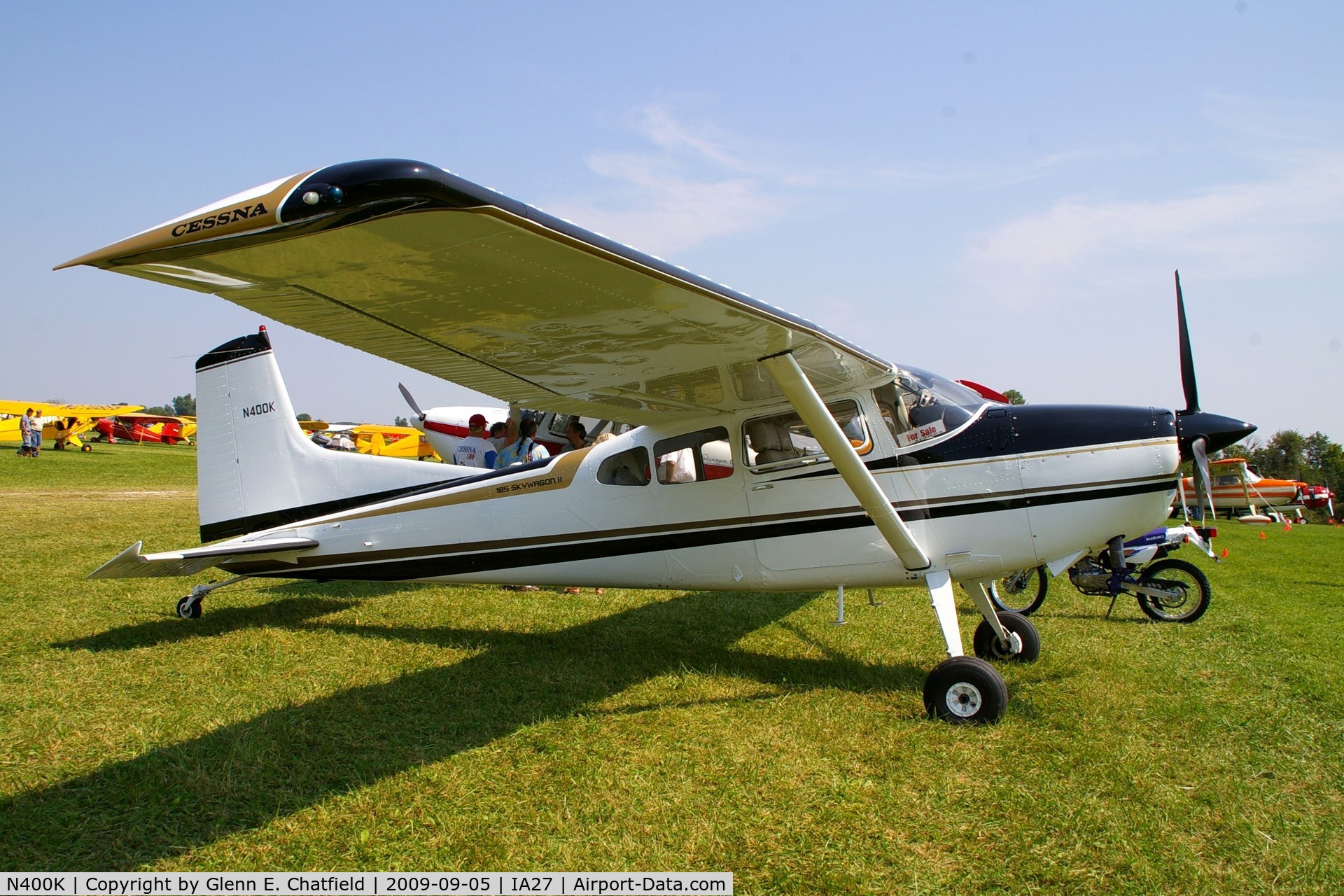 N400K, 1979 Cessna A185F Skywagon 185 C/N 18503889, At the Antique Airplane Association Fly In