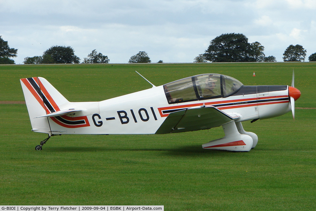 G-BIOI, 1964 SAN Jodel DR-1050M Excellence C/N 477, Visitor to the 2009 Sywell Revival Rally