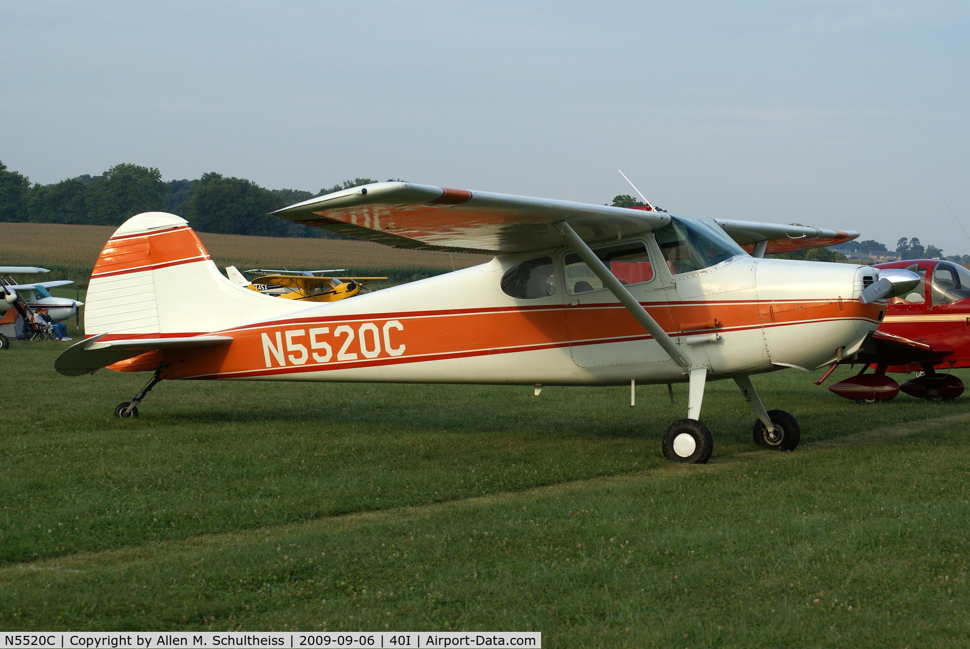 N5520C, 1950 Cessna 170A C/N 19567, 1950 C170A