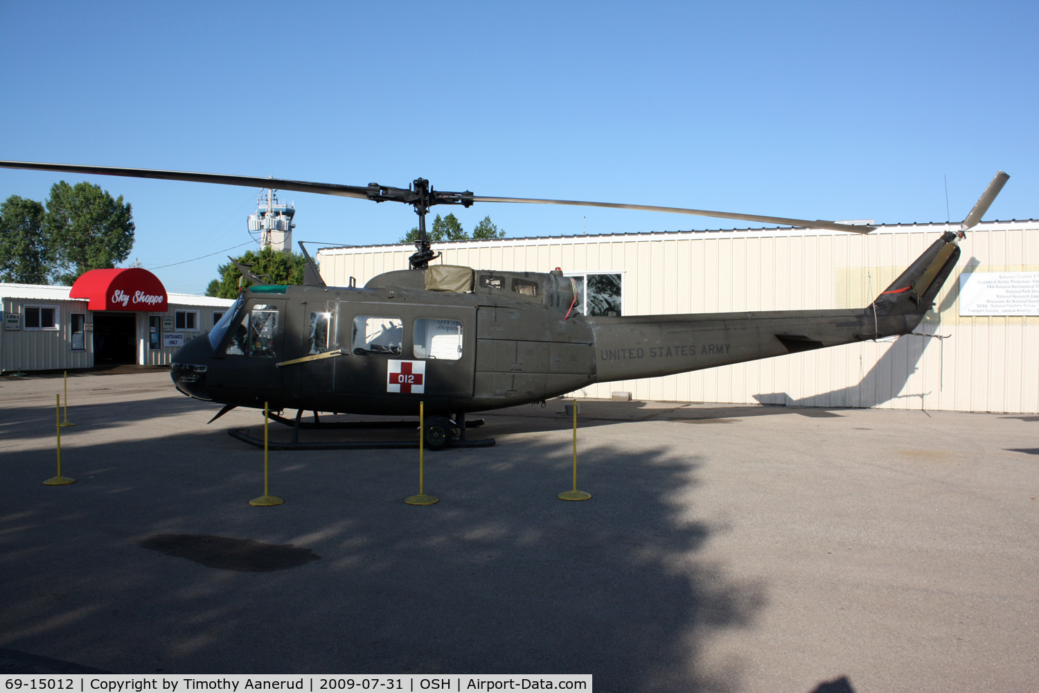 69-15012, 1969 Bell UH-1V Iroquois C/N 11300, uh-1