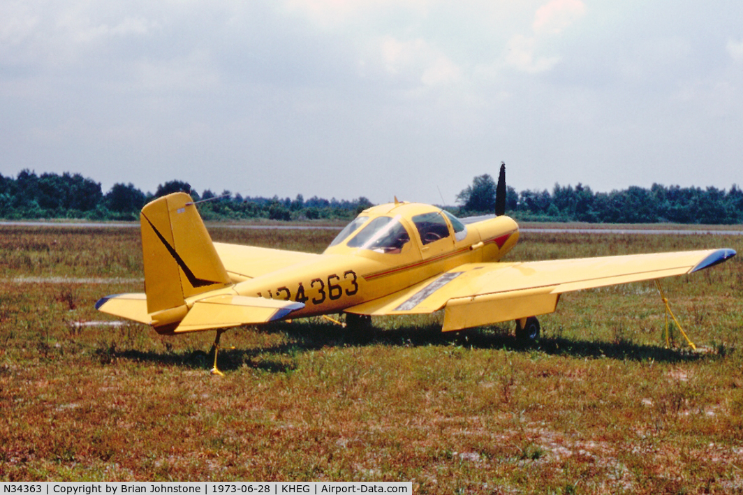 N34363, Meyers MAC-145 C/N 206, Meyers MAC-145