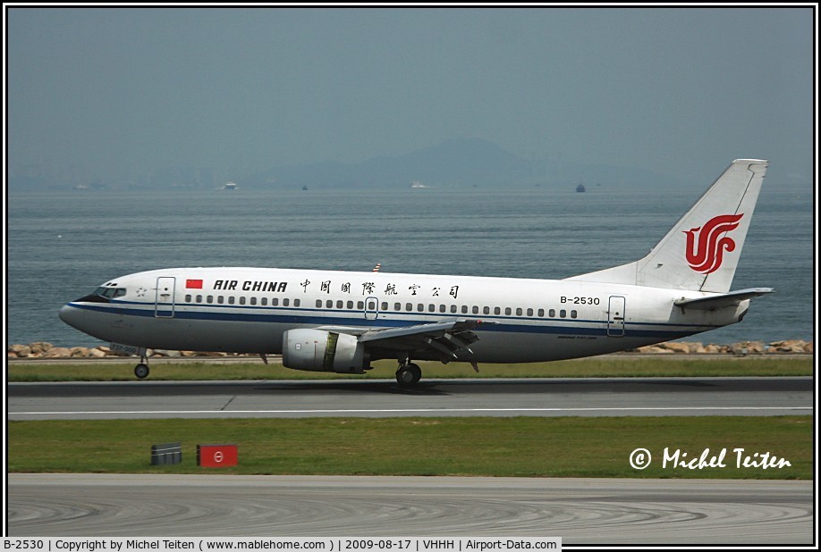 B-2530, 1992 Boeing 737-3Z0 C/N 27046, Air China