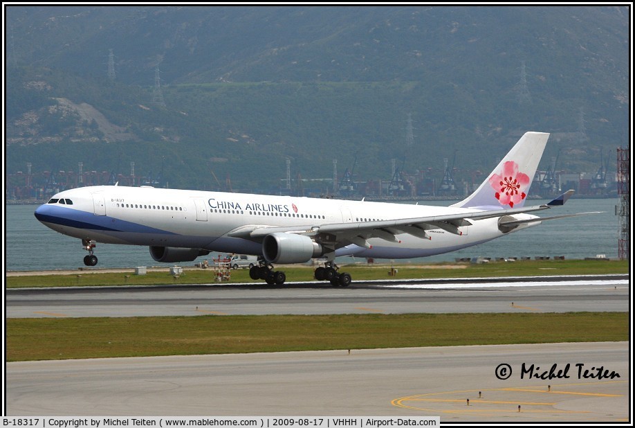 B-18317, 2007 Airbus A330-302 C/N 861, China Airlines