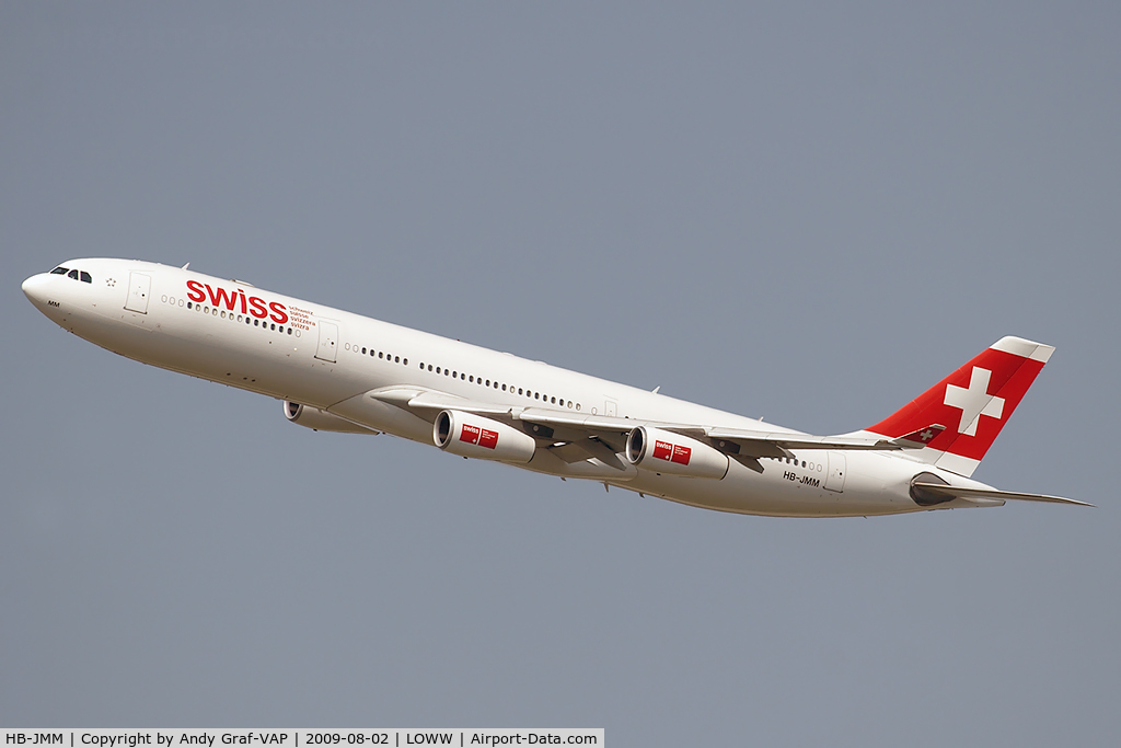 HB-JMM, 1996 Airbus A340-313 C/N 154, SWISS A340-300