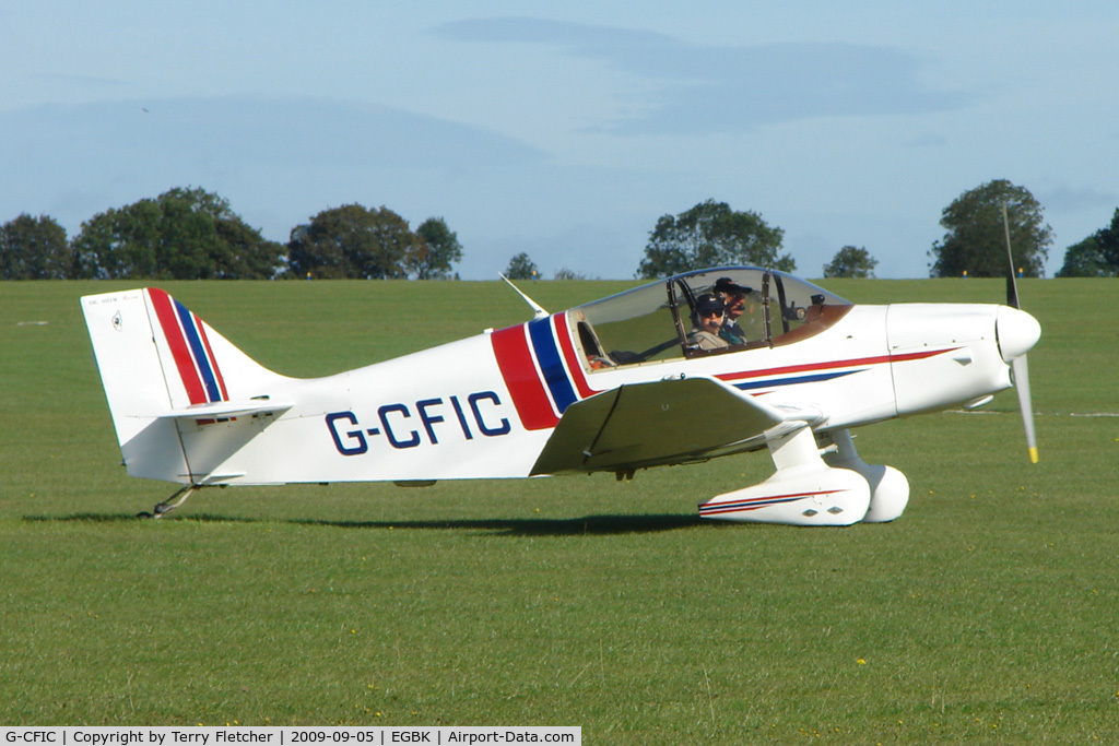 G-CFIC, 1963 CEA Jodel DR-1050/M-1 Record Sicile C/N 432, Visitor to the 2009 Sywell Revival Rally