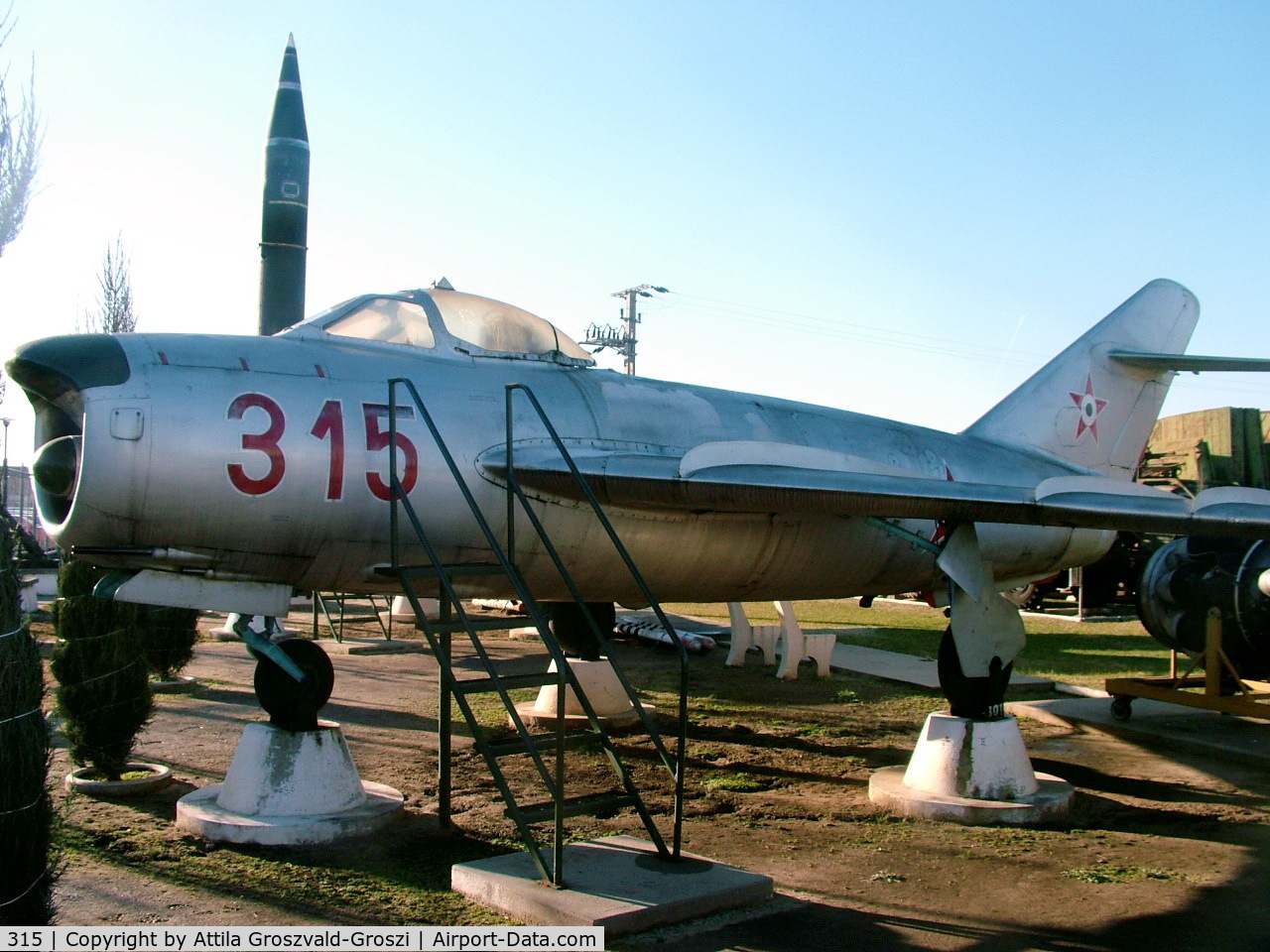 315, 1955 Mikoyan-Gurevich MiG-17PF C/N 0315, Kecel Military technical park, Hungary