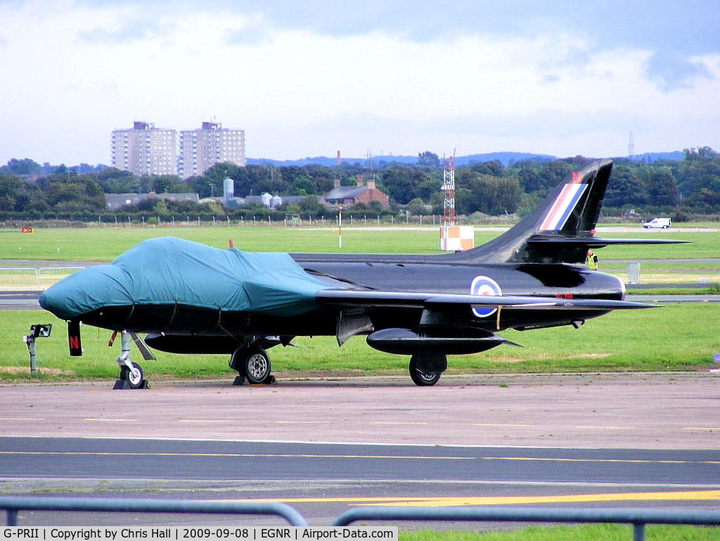 G-PRII, 1955 Hawker Hunter PR.11 C/N 41H-670690, ex Royal Air Force XG194