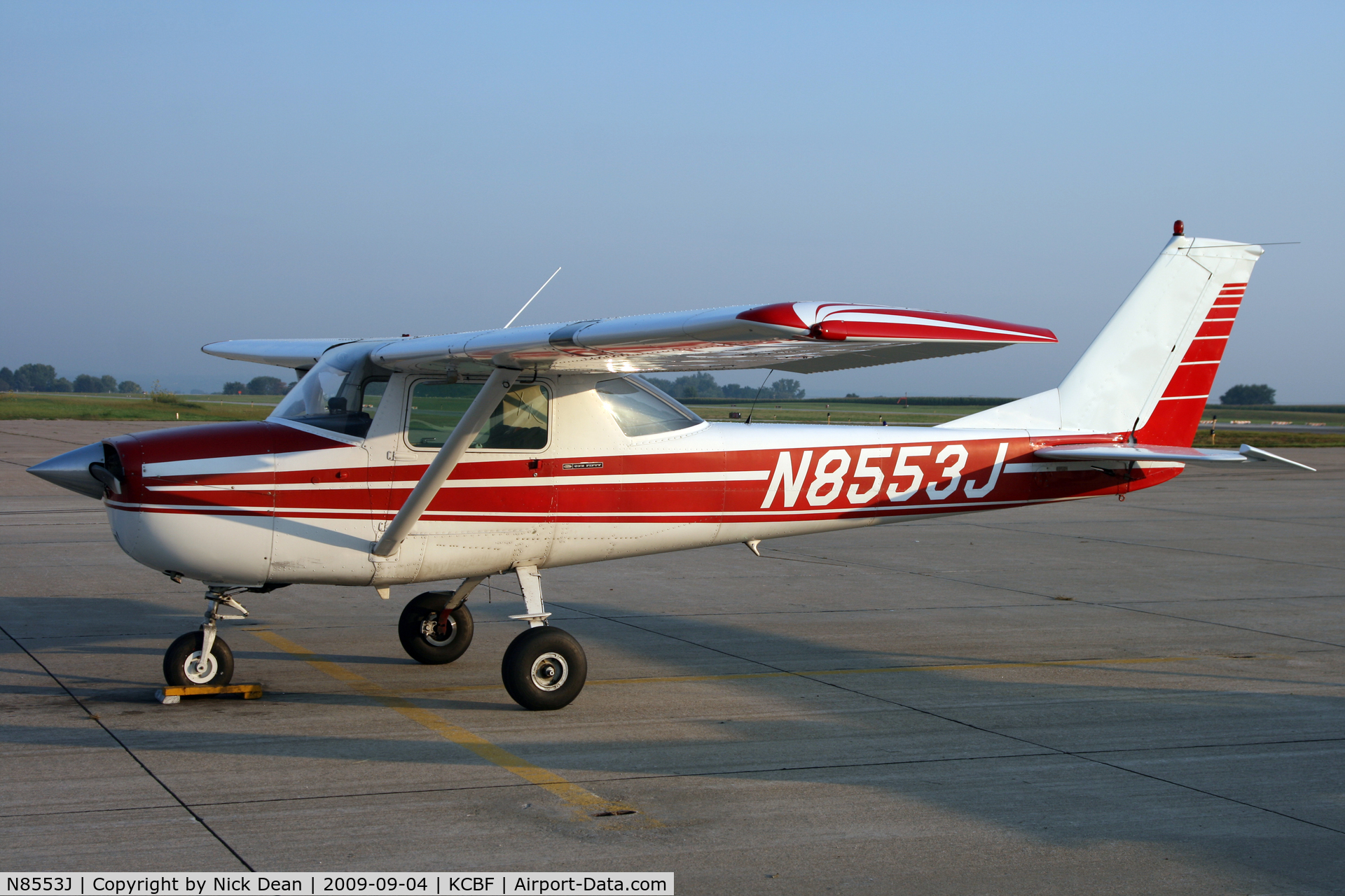 N8553J, 1967 Cessna 150G C/N 15066453, KCBF