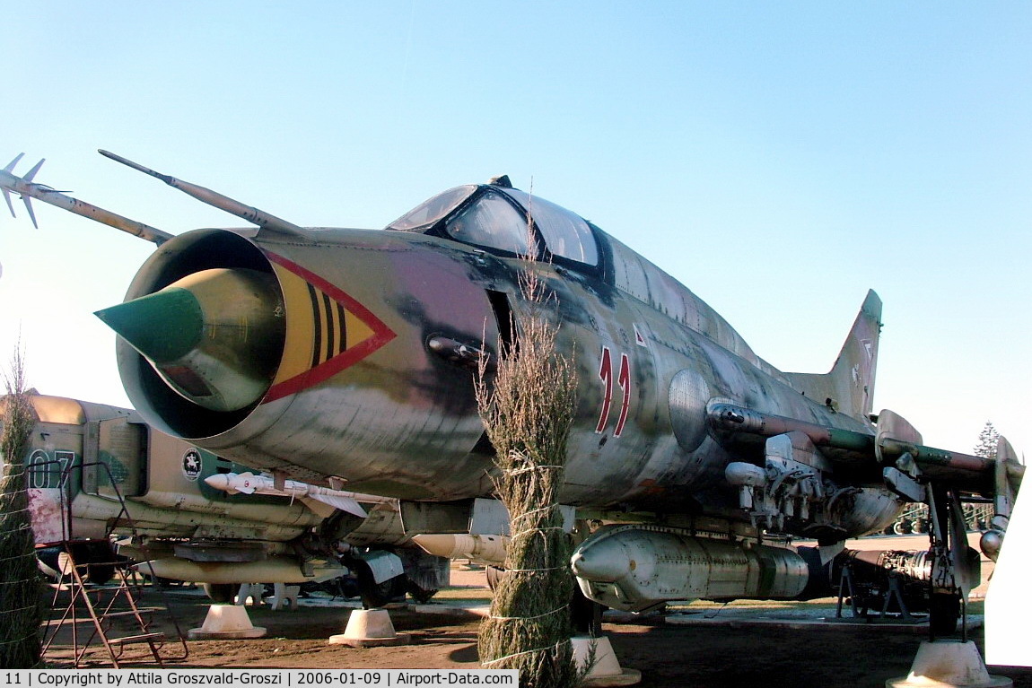 11, 1983 Sukhoi Su-22M-3 C/N 51611, Kecel Military technical park, Hungary