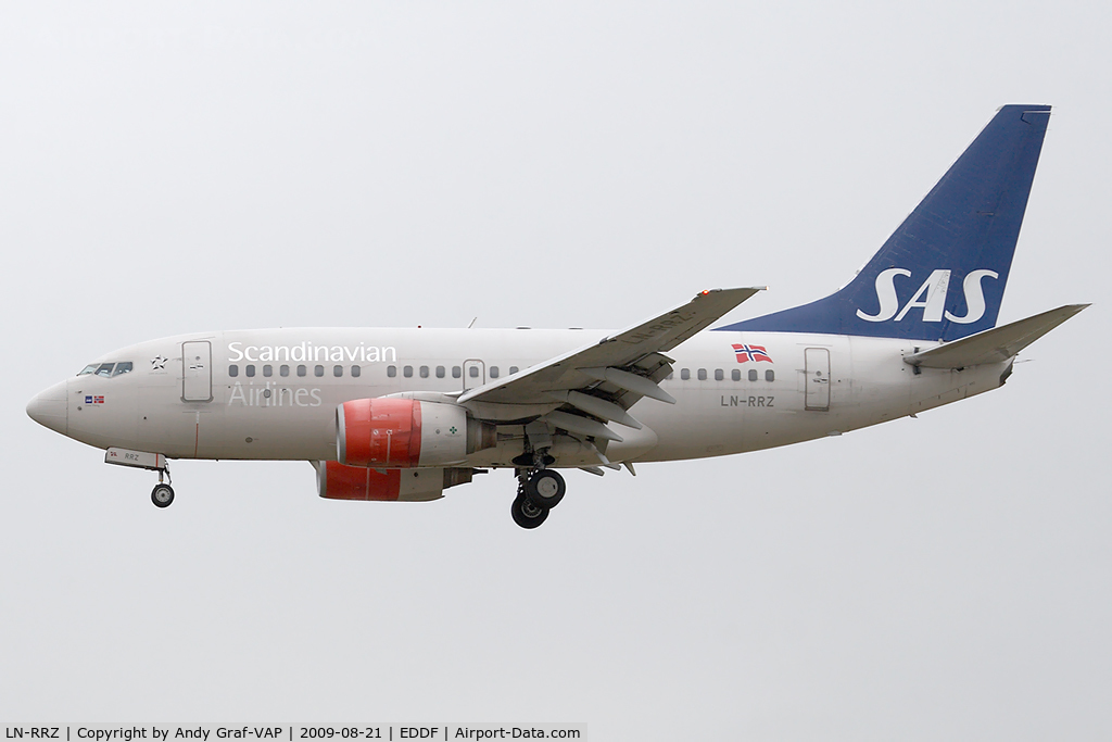 LN-RRZ, 1998 Boeing 737-683 C/N 28295, Scandinavian Airlines 737-600