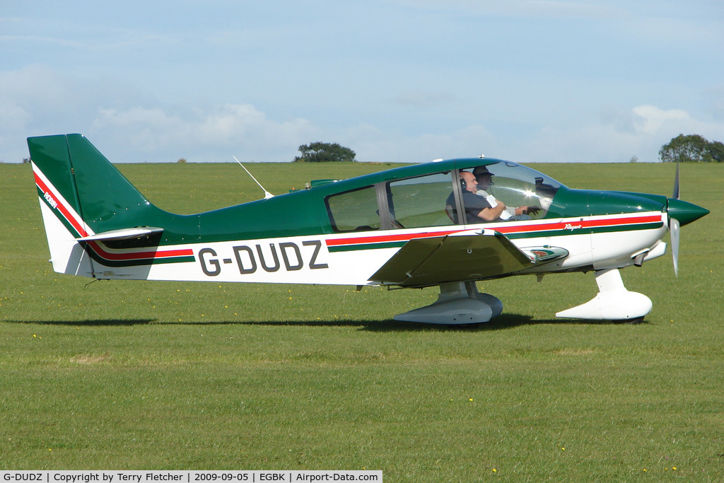 G-DUDZ, 1997 Robin DR-400-180 Regent Regent C/N 2367, Visitor to the 2009 Sywell Revival Rally