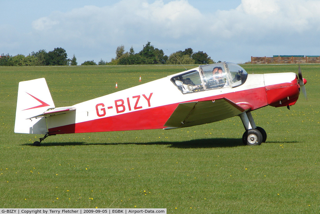 G-BIZY, 1963 Wassmer (Jodel) D-112 Club C/N 1120, Visitor to the 2009 Sywell Revival Rally