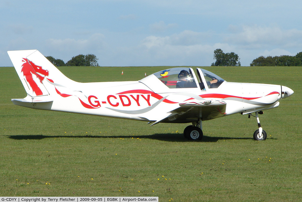 G-CDYY, 2006 Alpi Aviation Pioneer 300 C/N PFA 330-14323, Visitor to the 2009 Sywell Revival Rally