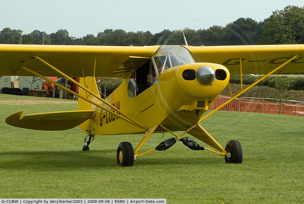 G-CUBW, 2005 Wag-Aero CUBy Acro Trainer C/N PFA 108-13581, Sywell revival fly in 2009