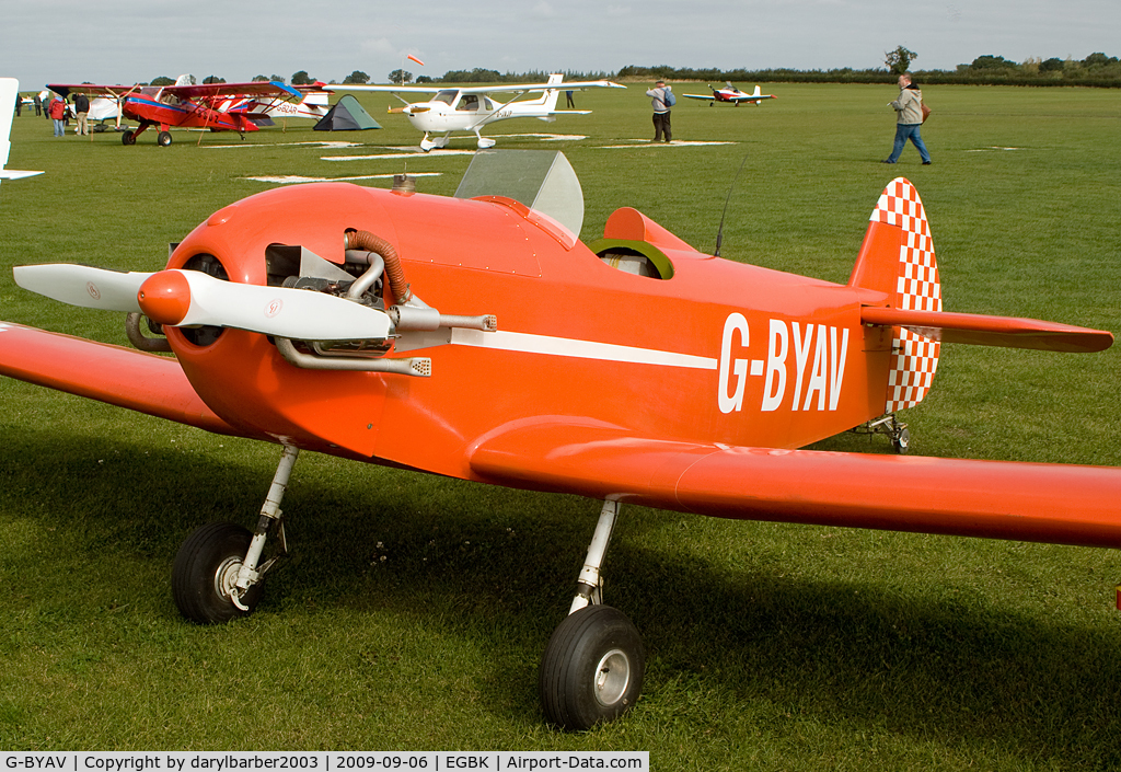 G-BYAV, 1999 Taylor JT-1 Monoplane C/N PFA 055-11010, Sywell revival 2009