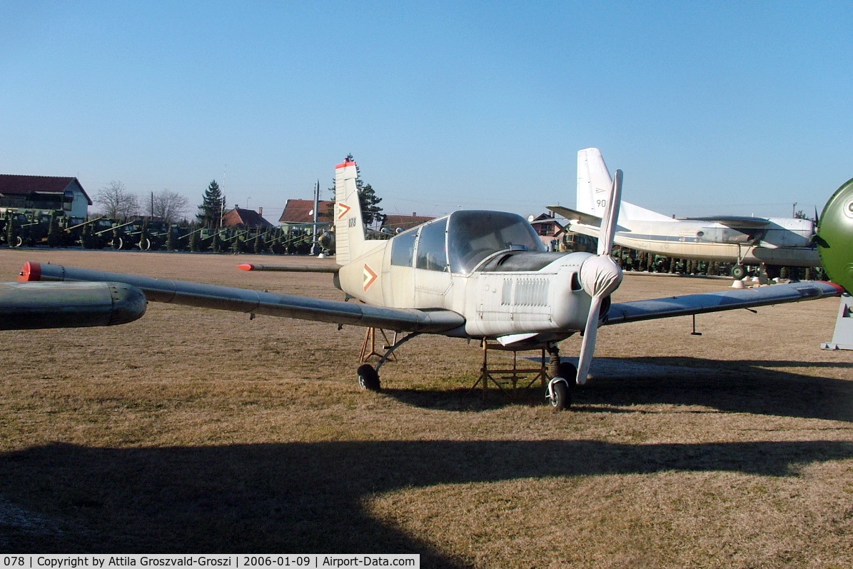 078, 1976 Zlin Z-43 C/N 0078, Kecel Military technical park, Hungary